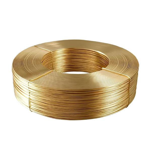 Катанка латунная для оформления интерьеров и экстерьеров ЛС59-1 350 мм ГОСТ 184661 горячекатаная  ОборонСпецСплав