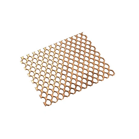Медно-никелевый лист перфорированный МНЖ5-1 4.5x1200x2500 ГОСТ 492 - 2006  ОборонСпецСплав