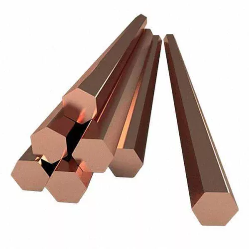 Шестигранник медный М2Т 56 мм ГОСТ 1535-91 луженый  ОборонСпецСплав