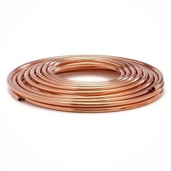 Труба медная отожженная МЗр 260х20 мм ГОСТ 617-90 для теплообменных аппаратов